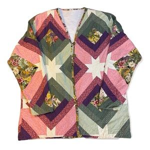 Colorful Patchwork Women's Jacket